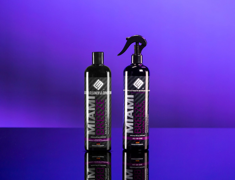 Combo: Leather Cleaner (500ml) + Interior Cleaner (500ml) + Interior Cleaner (3785ml)