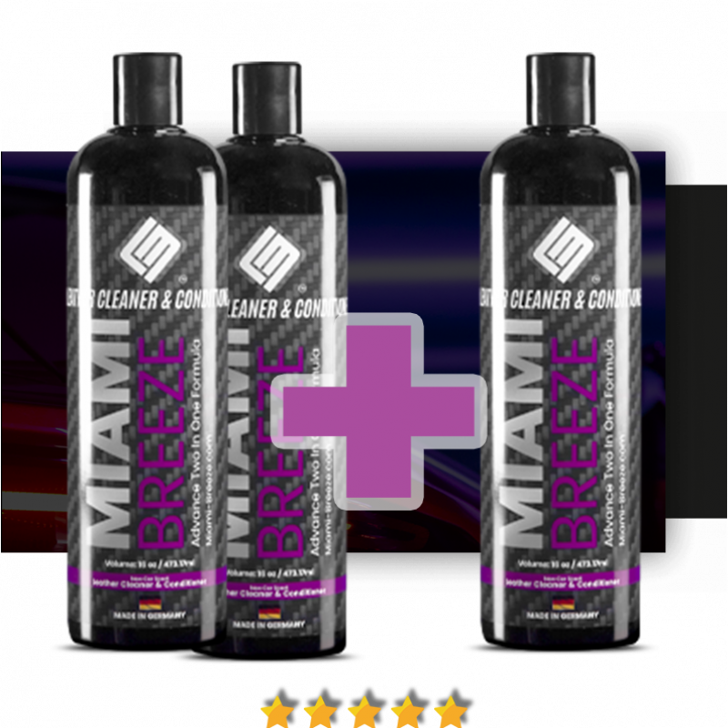 Leather Cleaner and Conditioner  (2x 500ml + EXTRA 500ml FOR FREE)